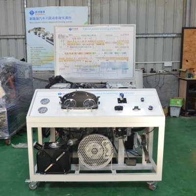 Steel Automotive Teaching Equipment Hybrid Engine Toyota Trainer