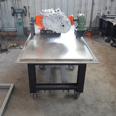 Heavy Duty EV Motor Disassembly Training Station Vocational Training Equipment
