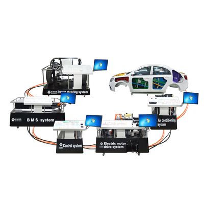 6 In 1 Six Link System Training Platform Electric Vehicle Trainer For BYD Qin