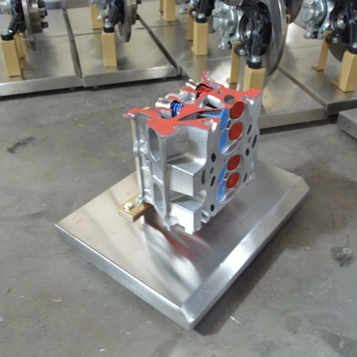 Workshop Automotive Training Equipment Cylinder Head Dissection Model