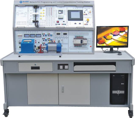PLC Vocational Training Lab Equipment Programmable Controller Automotive Trainers