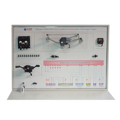 Automotive Wiper System Training Board Educational Equipment